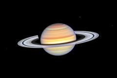 This photo of Saturn was taken by the NASA/ESA Hubble Space Telescope on 22 October 2023, when the ringed planet was approximately 1365 million kilometres from Earth. Hubble
